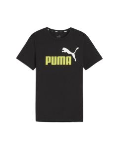 Puma Essentials+ Two-Tone Logo Tee Jr