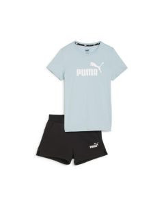 Puma Logo Tee & Shorts Set Girl