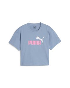 Puma Cropped Logo Tee Girl