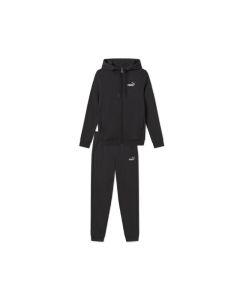 Puma Essentials+ Glitter Full Zip Hooded Suit W