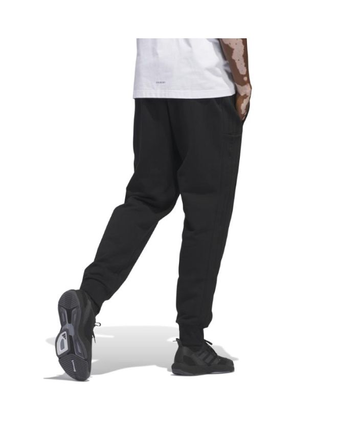 Adidas - Adidas Pantaloni Essentials French Terry Tapered Cuff 3-Stripes