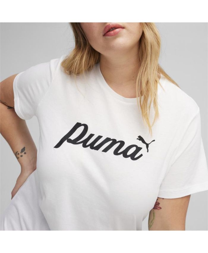 Puma - Puma Essentials+ Script Tee W