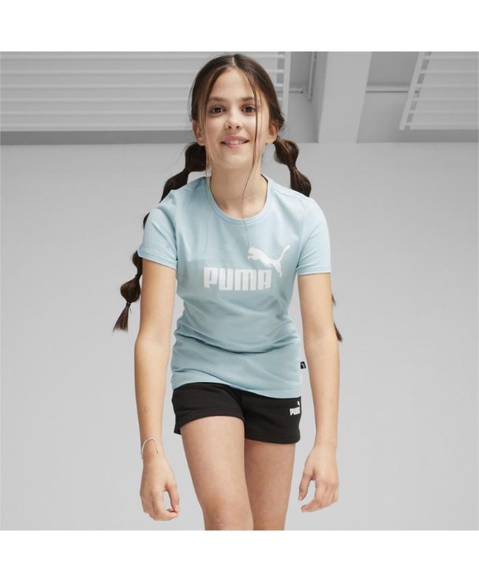 Puma - Puma Logo Tee & Shorts Set Girl