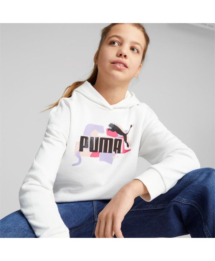 Puma - Puma Essentials+ Street Art Hoodie Tr Girl