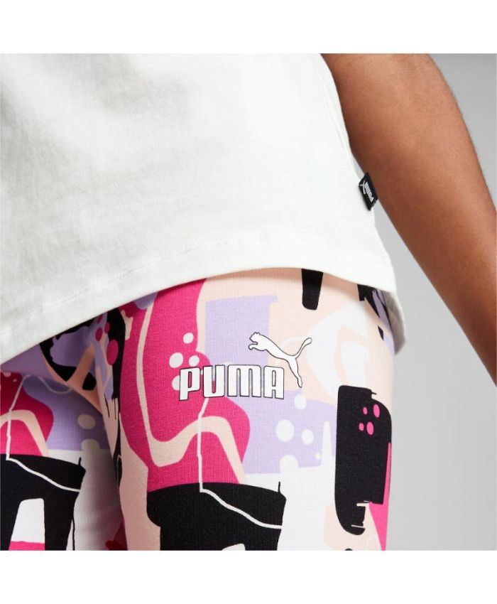 Puma - PUMA ESSENTIAL+ STREET ART AOP LEGGINGS GIRL