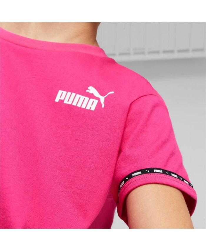 Puma - PUMA POWER TAPE TEE GIRL