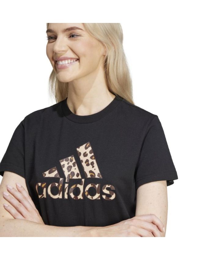 Adidas - Adidas T-Shirt Animal Print Graphic W