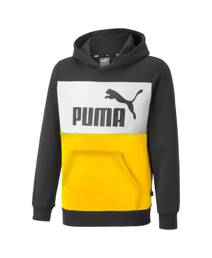 Puma - PUMA ESSENTIALS+ COLORBLOCK HOODIE JR
