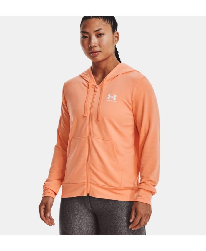 Under Armour - UNDER ARMOUFR RIVAL TERRY FULL ZIP HOODIE W