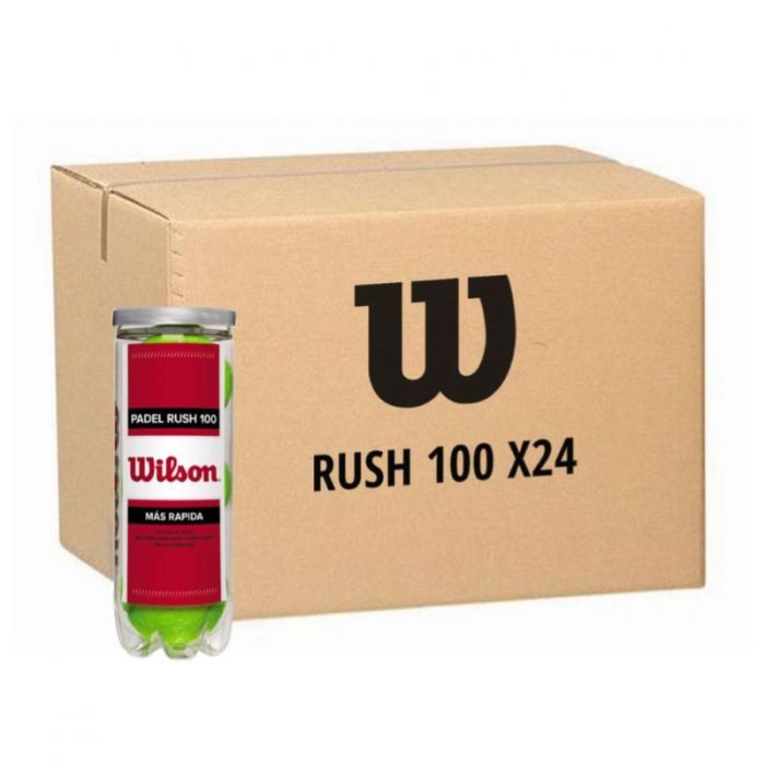 WILSON - Wilson Rush 100 Cartone 24 Tubi
