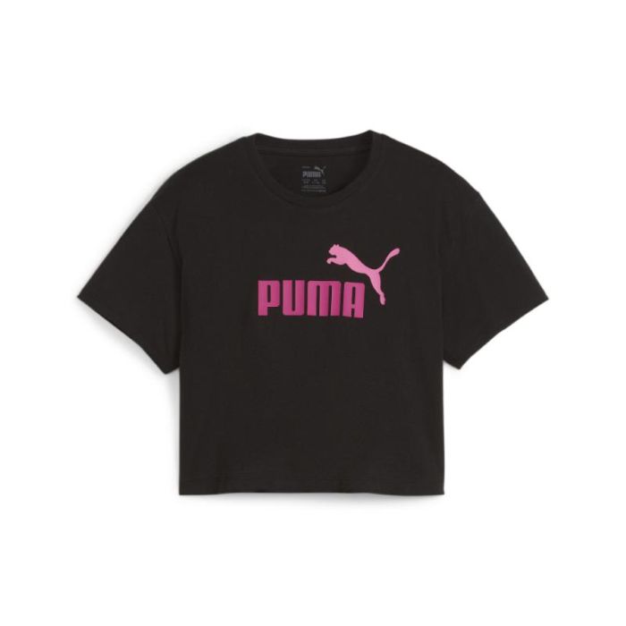 Puma - Puma Cropped Logo Tee Girl