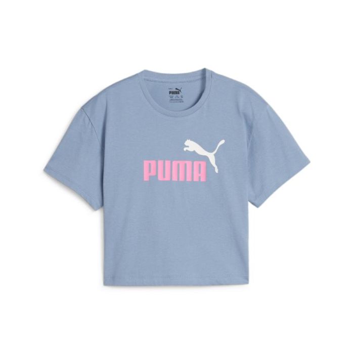 Puma - Puma Cropped Logo Tee Girl