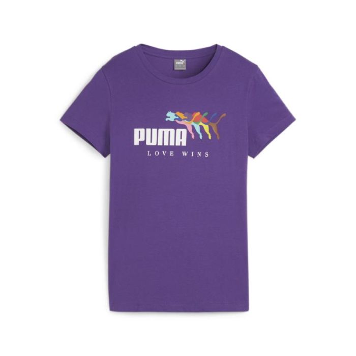 Puma - Puma Essentials+ Love Wins Tee W