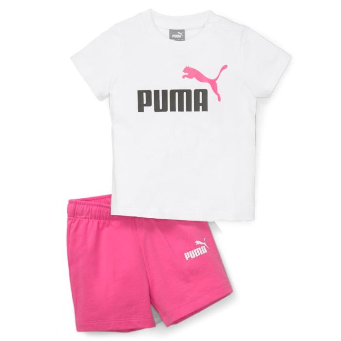 Puma - PUMA MINICATS TEE & SHORT SET GIRL