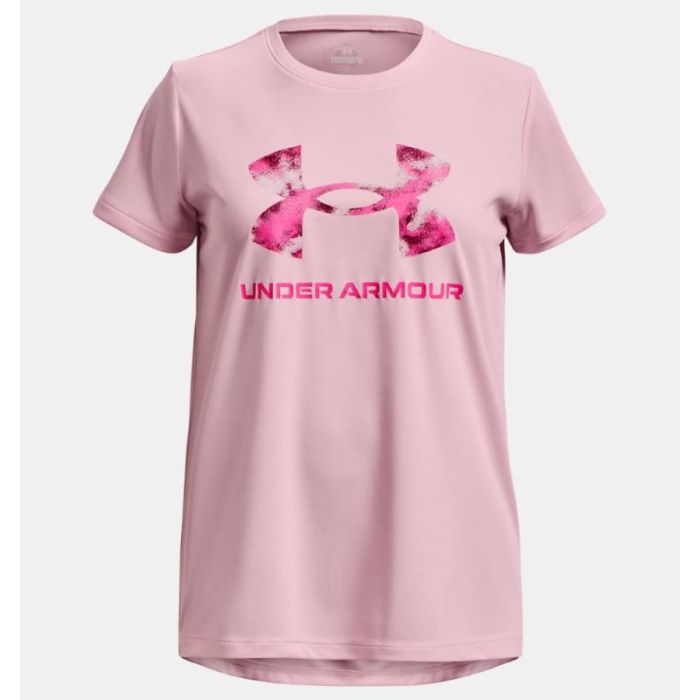 Under Armour - UNDER ARMOUR SOLID PRINT TEE GIRL