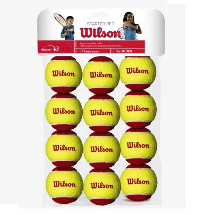 WILSON - WILSON STARTER RED TBALL