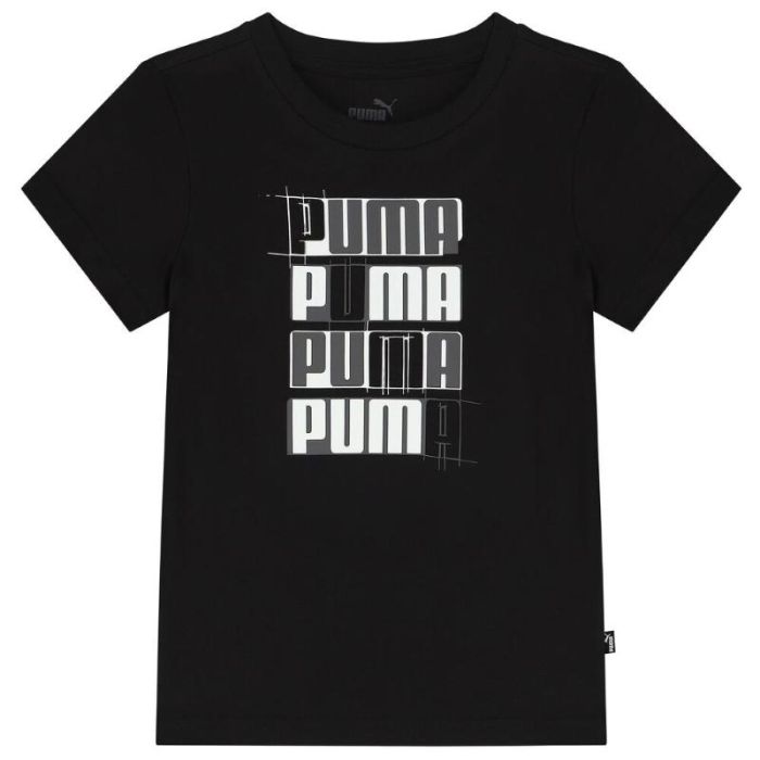 Puma - Puma Essentials+ Logo Lab Tee Jr